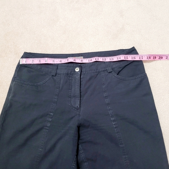 S. Oliver Pants Wide Leg Cargo Y2K Black Woman's Size 40 TINKA - Picture 9 of 13